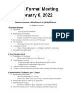 Febuary 2023 Asb Meeting Minutes