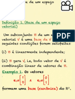 Aula4 - Base de Um Espaço Vetorial PDF