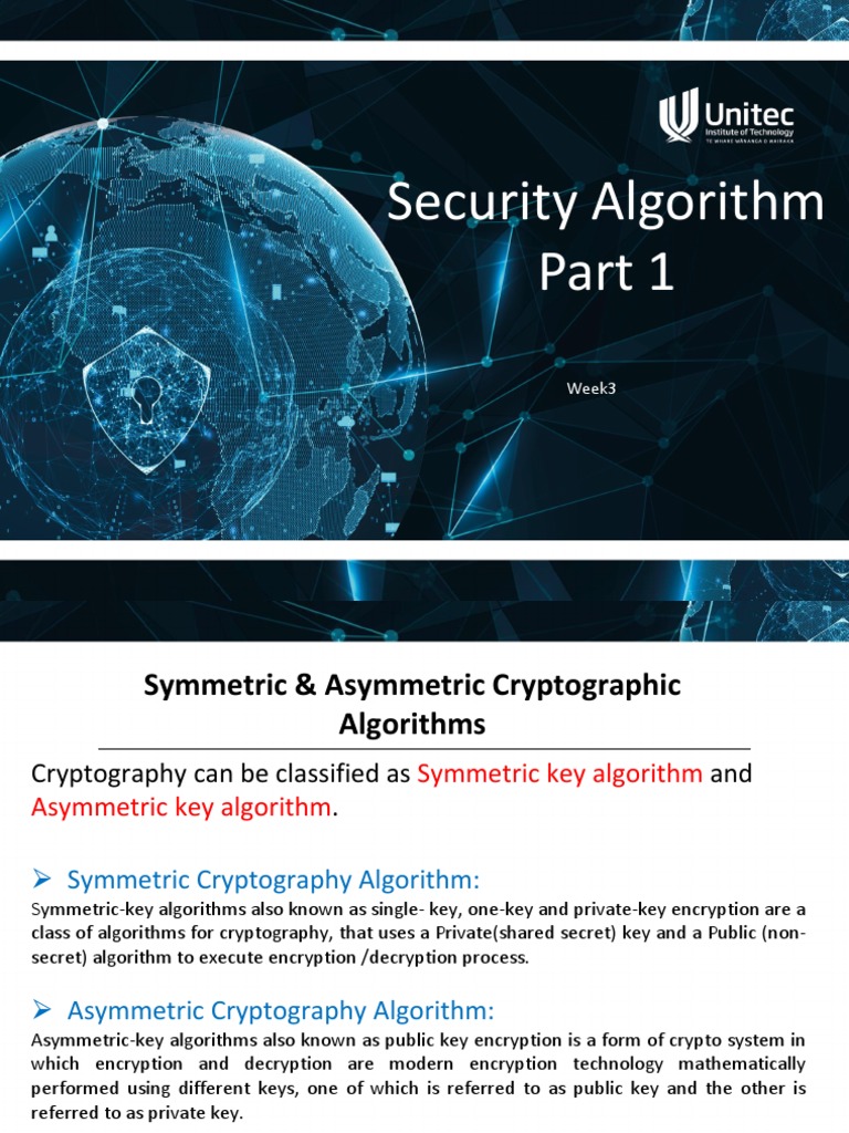 Symmetric vs Asymmetric Cryptography | PDF