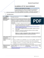 Pa3 - Tarea Individual - 2022 20 Derecho Procesal Penal I