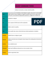 DP BIOLOGY COMMAND TERMS Students - Docx 1 PDF