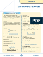 X - Clase7 - UNT - Binomio de Newton PDF