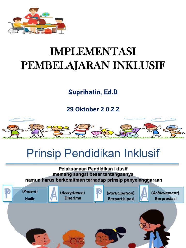 Implementasi Pembelajaran Inklusif 2022 (1) | PDF
