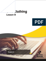 Unit Clothing Lesson B v2 PDF