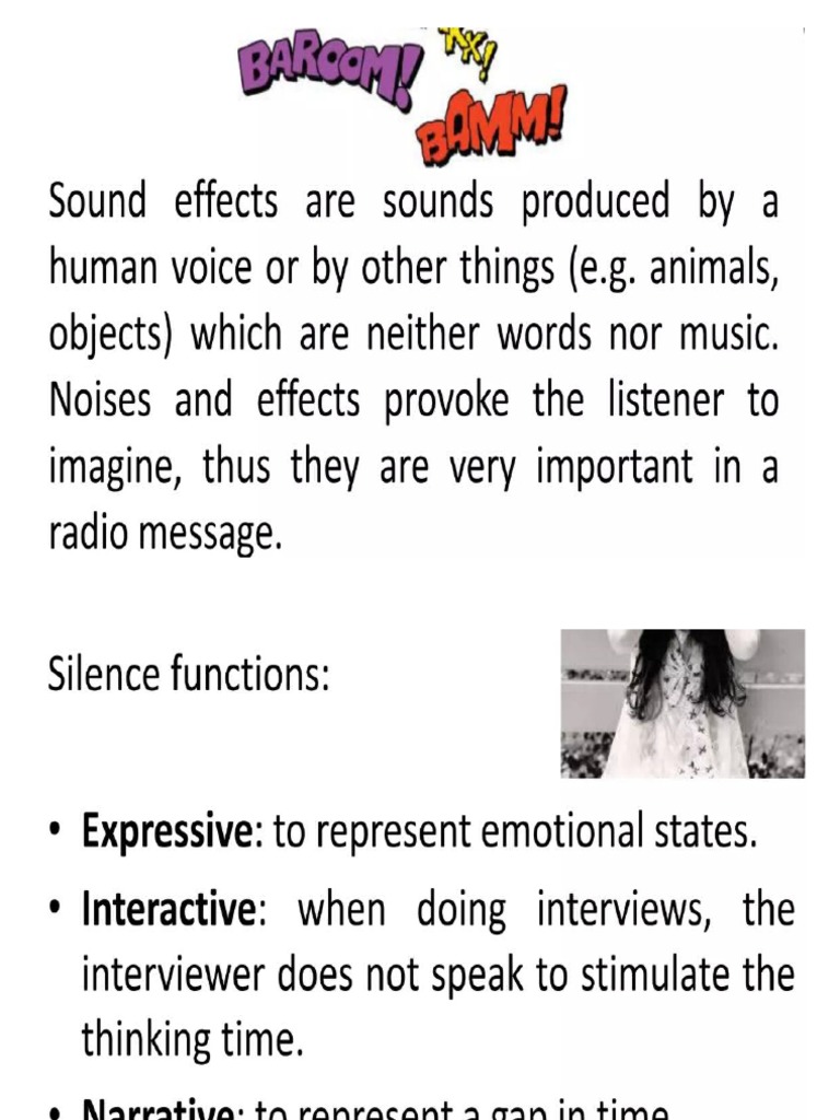 elements of radio play PDF