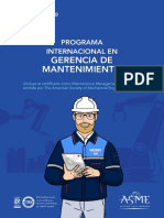 Programa Gerencia Mantenimiento