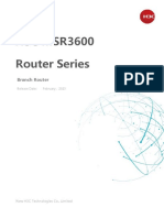 I) H3C - MSR3600 - Datasheet PDF