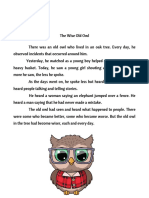 The Wise Old Owl PDF