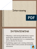 Nursing Interview Skills