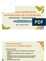 4 Practicas y Quehaceres Profesionales de La Psicología - Social - Sanitaria