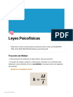 Leyes - Psicofsicas