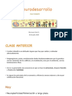 3 - Desarrollo Evolutivo y Funcional Del Cerebro. Plasticidad Cerebral PDF