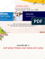 Slide Chuong Trinh GXD Quantity Surveyor Ky Su QS Bu I 11 PDF