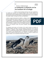 Problemática Ambiental y La Relación Con Las Ciencias Auxiliares de La Ecología PDF