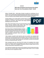 Siaran Press Kinerja Industri Asuransi