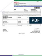 61yo Male's Lab Test Results