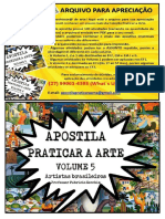 Volume 5 - Apreciação - Praticar A Arte - Volume 5 - Artistas Brasileiros