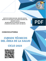 Convocatoria Cursos Tecnicos Del Area de La Salud Ciclo 2023 9rmn Image PDF