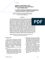 Domestic Component Level Assessment For A Salt Factory and A Salt Production