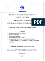 (Informe Final) - Analisis Quimico Por Instrumentacion PDF