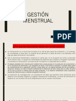 CAPACITACIÓN-Gestión Menstrual