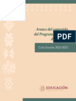 Educación Secundaria: Campo formativo De lo humano y lo comunitario Fase 6