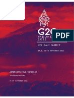 REV220928 - G20 Summit 2022 Administrative Circular PDF
