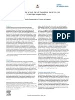 Guía EASL manejo cirrosis descompensada