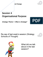 MN6003 Theme 1 Session 4 Organisational Purpose