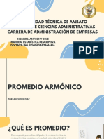 Promedio Armónico, Anthony Diaz PDF