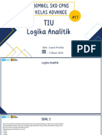 Pra-Logika Analitik