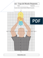 Arte Cartesiano - Copa del Mundo dibujo coordenadas