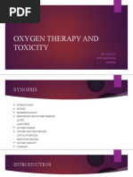 Oxygen Therapy and Toxicity