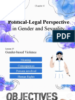 Political-Legal Perspective in Gender and Sexuality