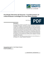 Dialnet SociologiaMarxistaDelDeporteConsideracionesAlReduc 7507410 PDF