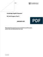 PDF Unit 5 Progress Test Answer Key PDF - Compress PDF