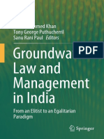 Groundwater Law and Management in India 2021 PDF