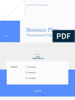 Business Plan Layout