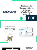 Programa de Recuperación de Datos Wondershare Recoverit 2do Info PDF