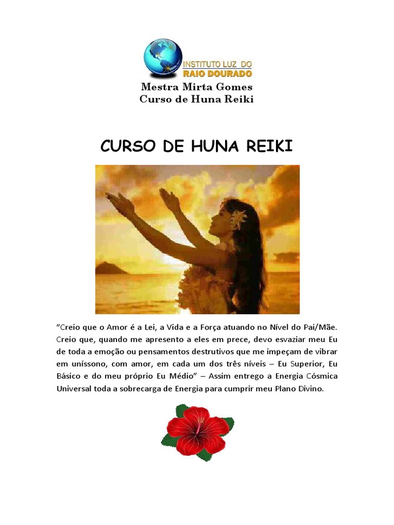 HUNA REIKI - Apostila de Huna Reiki PDF | PDF
