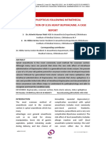 Status epilepticus after intrathecal bupivacaine