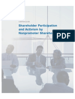 Shareholder Participation and Activism PDF