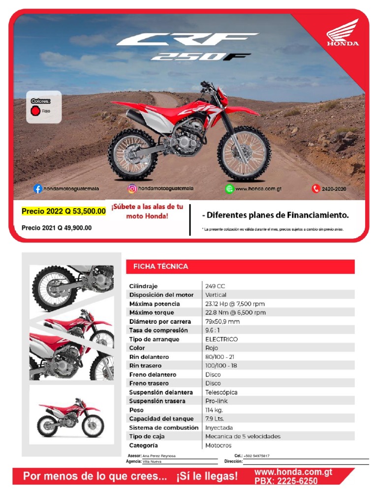 CRF250f PDF PDF