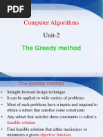 Greedy Method