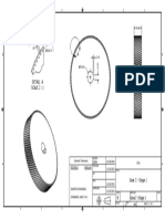 Gear design with hardened steel helix