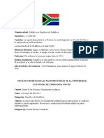 Carta de Posición-Republica de Sudafrica