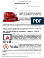 Perbedaan Pompa Hydrant NFPA 20 Dan UL - FM