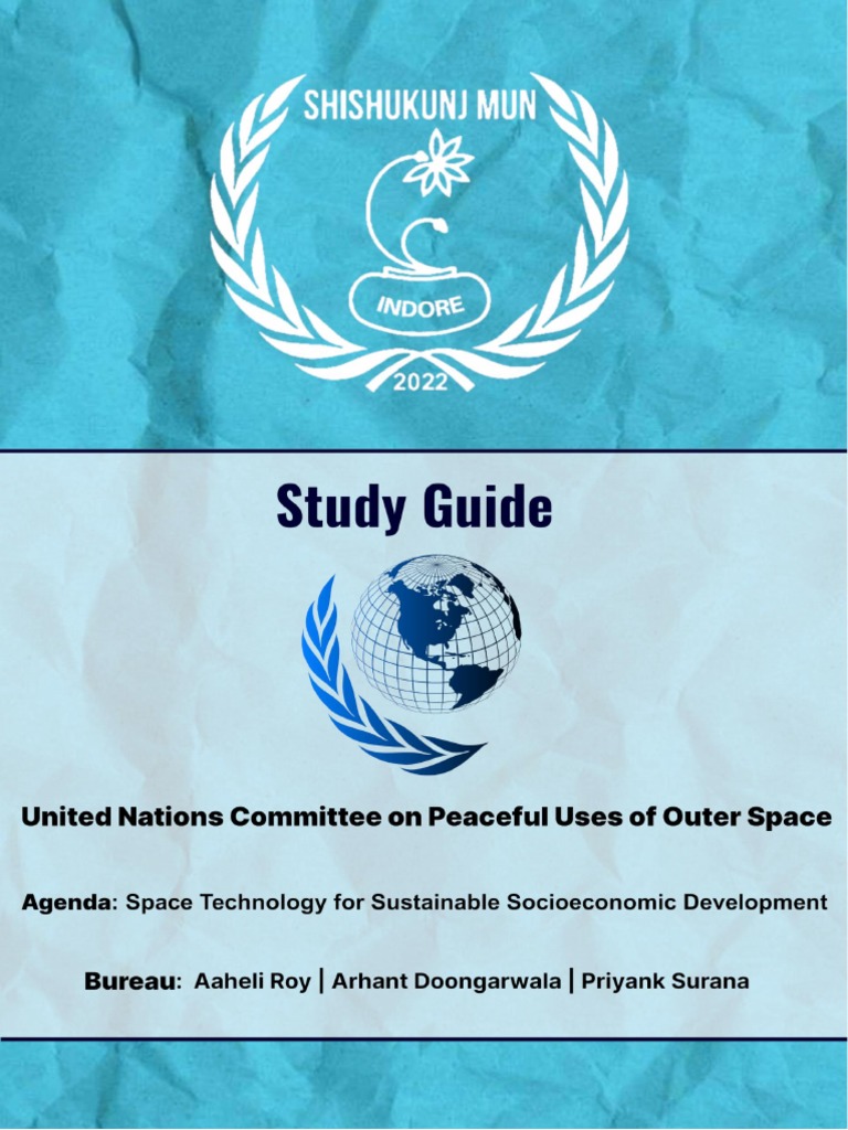 Shishukunj MUN 2022: UNCOPUOS Agenda Guide | PDF