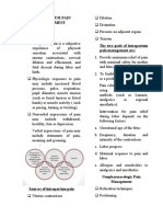 Intrapartum Pain Management Reviewer