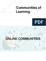 PED 124 Online Communities of Learning PDF